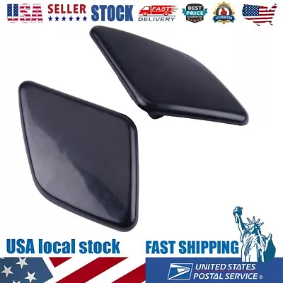 Pair Front Bumper Headlight Washer Cap-Cover Fit For VOLVO XC902007-2014 • $11.14