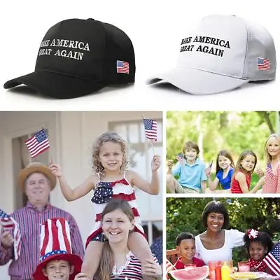 $5.19 • Buy 2023 MAGA Make America Great Again President Donald Trump Hat Cap Black/White