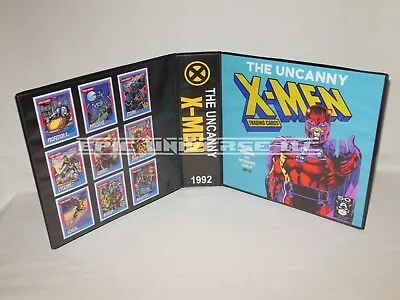 Custom Made 3 Inch 1992 Comic Images Jim Lee's Uncanny X-Men Series 1 Binder • $28.86