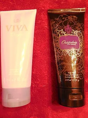 Avon Viva Shower Gel And Outspoken Body Lotion Combo By Fergie (6.7 Fl.oz. Each) • $8.50