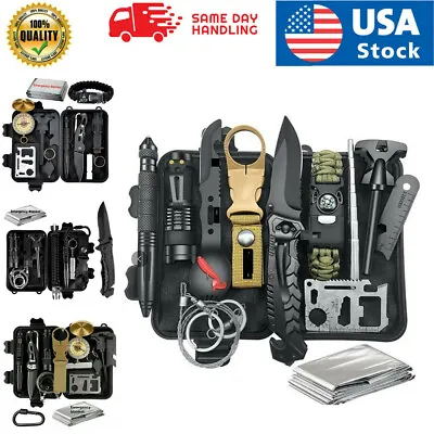 Bug Out Bag Survival Kit Emergency Tactical Backpack Prepper First Aid Outdoor • $27.99
