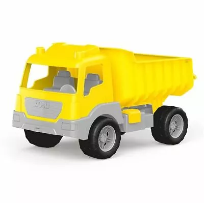 New Dolu Toy Plastic Dump Truck Tipper Yellow 7023 • $28