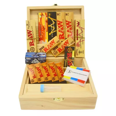 £13.99 • Buy Rolling Supreme Stash Storage Smoking Box RAW Papers Filter Tips Rolls Gift Set