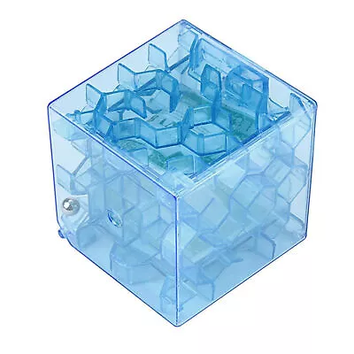 Money Maze Puzzle Box-Cube Shaped Puzzle Money Holder Box Preschool Learning Toy • $9.29