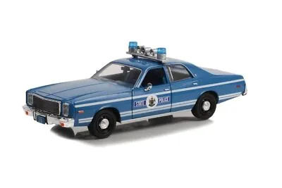 1978 Plymouth Fury Maine State Police 1/24 Diecast Car Greenlight 85562 • $29.71