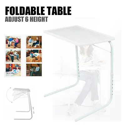 $24.89 • Buy Ship Foldable And Portable Adjustable Table Laptop High Quality Desk Dinner AU
