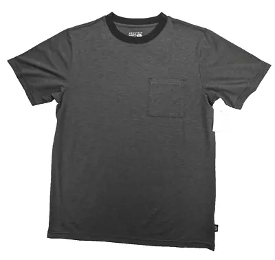 $50 Mountain Hardwear Men's Medium Black T-Shirt Low Exposure Polyester • $39