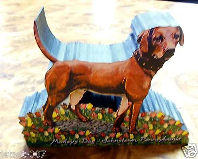 Brandywine Wood Collectible Morleys Dog Johnstown Pa • $9.99