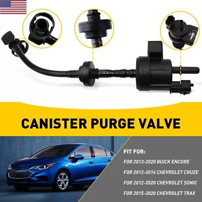 Vapor Purge Vent Solenoid Canister EVAP Valve For Control 2012-2016 Chevy Cruze • $15.98