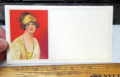 Vintage Ink Blotter Wonderful Beautiful Flapper Girl 1920s Style Art Work NEW • $7.99