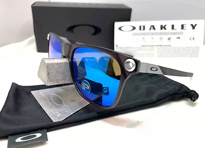 Oakley Apparition Black Ink Sapphire Iridium Polarized Sunglasses Oo9451-06 New • $160