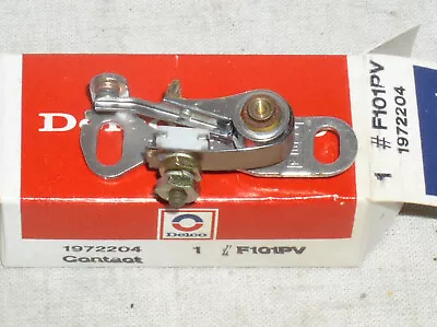 1 New Nos Original Vintage Oem Delco Remy Contact Points Set 1972204 F101pv Usa • $19.97