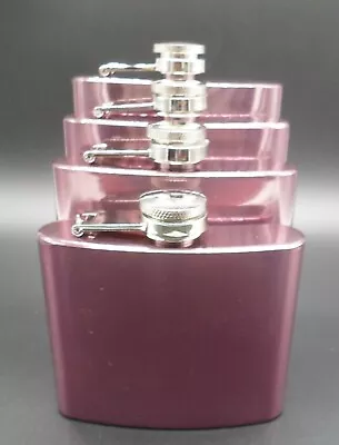 New Multi Colour Hip Flask 8oz Hip Flasks  New Whisky Breweriana  Multi Listings • £5.99