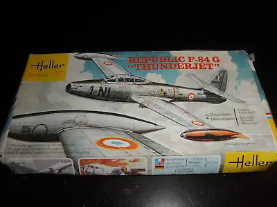 1/72 Republic F-84G THUNDERJET By Heller • $3.99