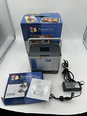 Epson PictureMate PM290 Personal Photo Lab Printer Complete CD Burner Tested • $159.99