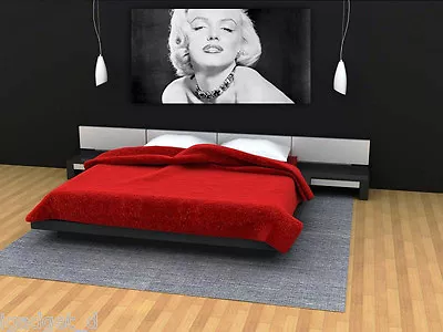 3 Sizes - MARILYN MONROE PRINT On CANVAS Home Wall Decor Art Movie Star Design • $25.87