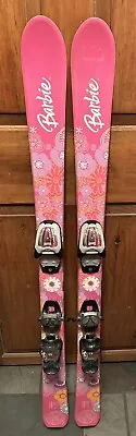 120 Cm Elan 'Barbie' Girl's Skis With Marker 4.5 Bindings (optional Boots) • $99