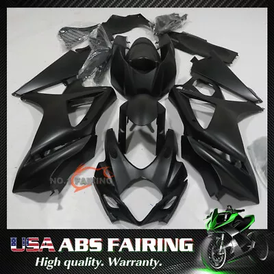 Matte Black Fairing Kit For SUZUKI GSXR 1000 2007 2008 Injection Bodywork Frame • $349.98