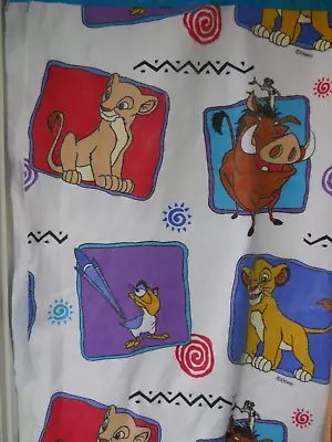 Lion King 1990's Disney Twin Bed Blanket And Pillowcase • $29.99