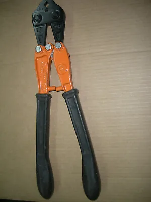 Nicopress National Telephone Supply Manual Crimper Swaging 51 Orange Dual Groove • $89