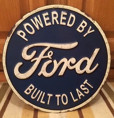 FORD MOTOR COMPANY Metal Gas Oil  MUSTANG TRUCK Vintage Style Garage Coupe • $39.99