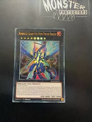 Yugioh Number 62: Galaxy-eyes Prime Photon Dragon Bllr-en070 1st Edition  • £4.90