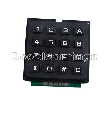4 X 4 Matrix Array 16 Keys 4*4 Switch Keypad Keyboard Module For Arduino • $2.64