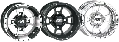 ITP 09-19 FOR YAMAHA YFZ450R SS112 Sport Wheel (Rear / 9X8 3+5) (Black) • $130.46