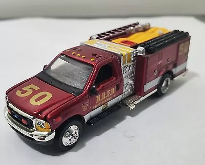 1999 Matchbox FORD F-350 Mini-Pumper Fire Truck 50th Anniversary  -  Rare VHTF  • $50