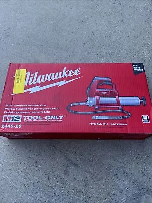 Milwaukee 2446-20 M12 Li-Ion Grease Gun Tool Only • $109.99