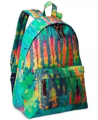 POLO Ralph Lauren Canvas Tie Dye Canvas Backpack  Adult Bookbag MSRP $148 • $115.40