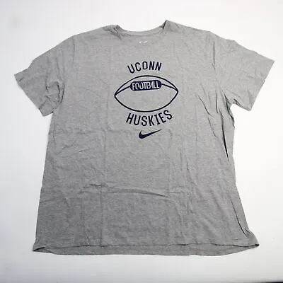 $27.99 • Buy UConn Huskies Nike Short Sleeve Shirt Men's Gray New