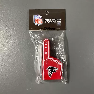 Atlanta Falcons Mini Foam Topper Red And White Team Logo Sports NFL Football • $1.72