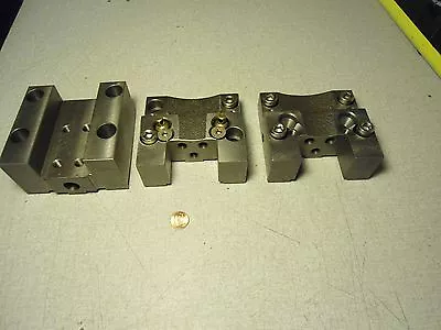 Mori Seiki ? Daewoo? Haas ? Okuma ? Block Tool Holder Lot Of 3 • $90