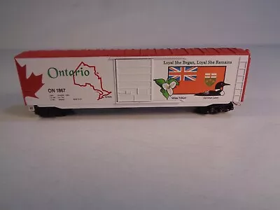 N Scale Micro-Trains Line 50' Standard Box Car Ontario Provincial Car #1867 • $12