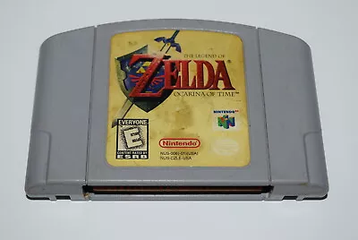 The Legend Of Zelda Ocarina Of Time Nintendo 64 N64 Video Game Cart • $34.21