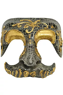 Mardi Gras Ceffo Masquerade Mask (Black) • $5.73