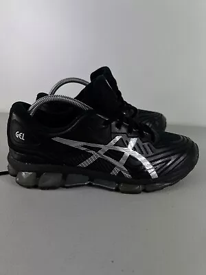 ASICS GEL-QUANTUM 360 VII (7) MEN'S US 8 EUR 41.5 Black Silver Running Like NEW • $149.99