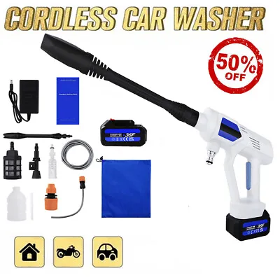 Cordless Water Spray Car Gun Portable Washer Cleaner Yard Fit For Makita Battery • $49.40