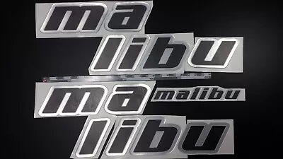 Malibu Boat Emblems 36  + FREE FAST Delivery DHL Express - Stickers Set • $195.50