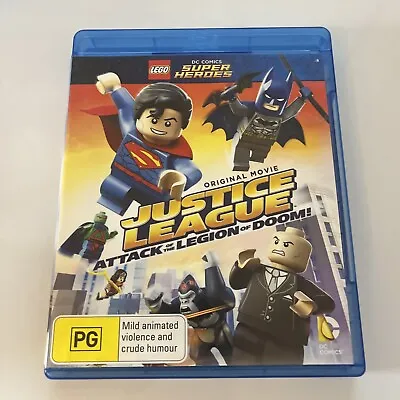 LEGO - Justice League - Attack Of The Legion Of Doom (Blu-ray 2015) Region B • $11