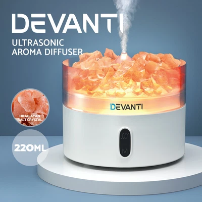 $29.95 • Buy Devanti Aroma Diffuser Aromatherapy Essential Oils Air Humidifier LED Crystal