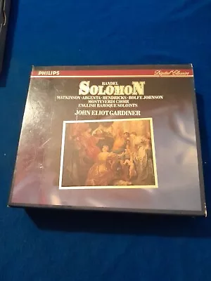 Trade - Solomon. Watkinson Silver John Eliot Gardiner. Philips 2 Cd Box • £16.41