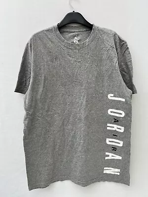 Nike Air Jordan Tee T-Shirt Jumpman Grey 430425 - Size L Large • £12.74