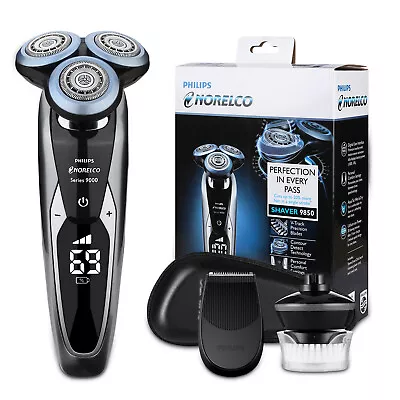 New Philips Shaver 9850 S9733 Digital Display Men's Electric Shaver • $296.99