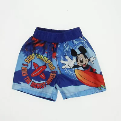 Mickey Mouse Baby Boys Swim Trunks 0/3M FREE SHIPPING • $9.49