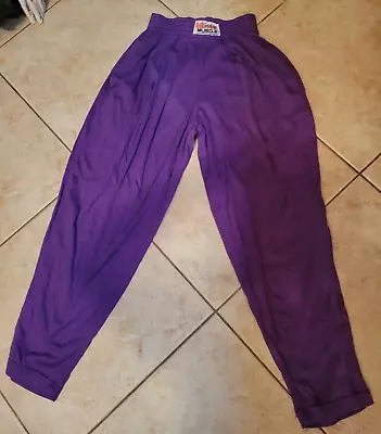 80's 90's BAGGY MUSCLE PANTS/BODYBUILDER/PARACHUTE/MC HAMMER~USA MADE~SUPER RARE • $88