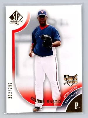 2009 SP Authentic #148 Shairon Martis Gold #/299 • $4