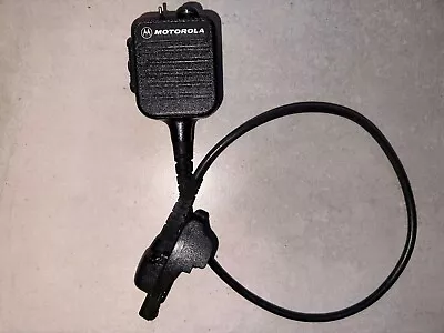 Motorola NMN6250A  Police Fire EMS Speaker Microphone W/Clip For 2 Way Radio XTS • $21.99