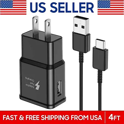 Original Samsung Galaxy S10 Note10 S8 S9 Plus Fast Wall Charger OEM Type-C Cable • $9.99